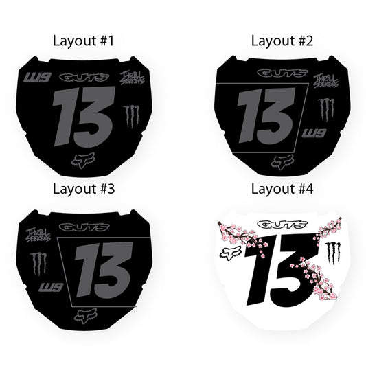 ODI Plate Decal (Layout #1)