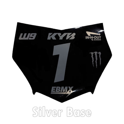 Motocutz Plate Decal (Layout #2)